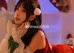 Neko薇薇的甜心幻想，带你游走于可爱与优雅的cos照片