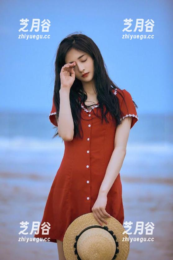 丽柜 - 体验婷婷蕾丝无圣光套图，滨海轻风中邂逅奇妙的青春气息