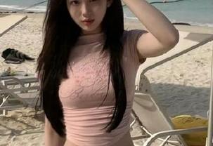 尤果网 – 抓住贝拉的海边写真作品，免费下载美丽瞬间，快来收藏！