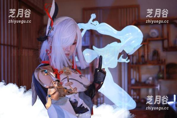 独家揭秘桜满三时的写真艺术，美图尽在《原神甘雨奶牛》作品中展现！
