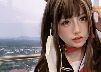 芊川一笑MNK少女与花主题写真，呈现无圣光的美丽原图